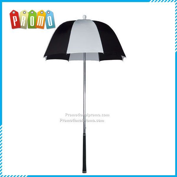 Golf Bag Umbrella (Black and White)