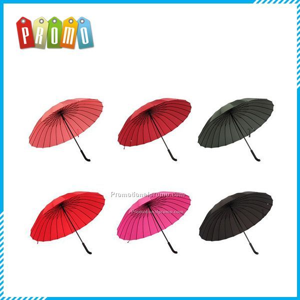 24K Umbrellas Fashion Straight Golf Umbrellas