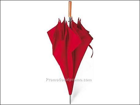 Golfparaplu houten handvat