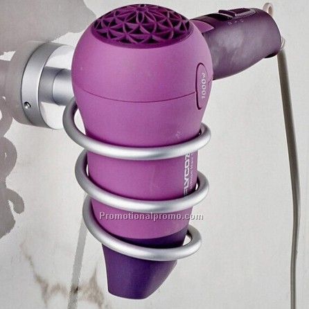 Stailess holder, hair drier holder
