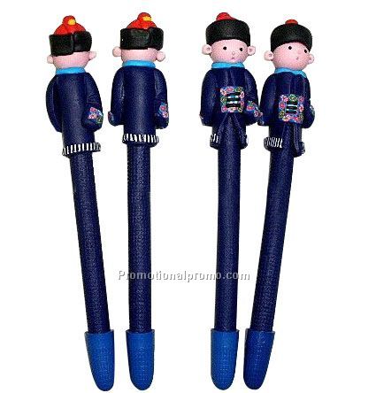 Antique villain Fimo pen