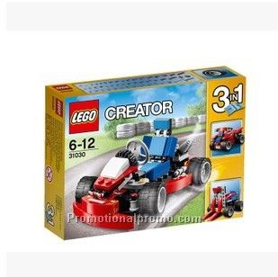 Four off-road motorcycle assembling toy building blocks LEGO CREATOR