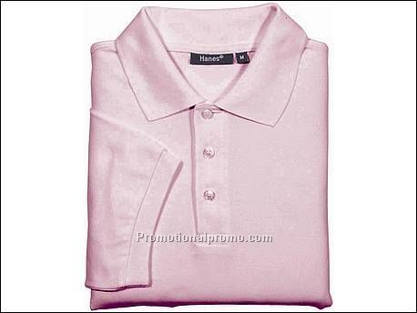 Hanes Polo Beefy, Light Pink