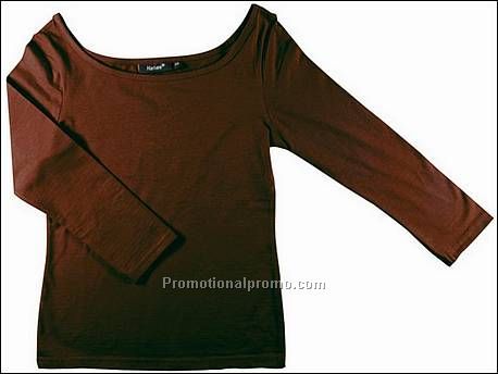 Hanes T-shirt Boat Neck BeauTy, Safari