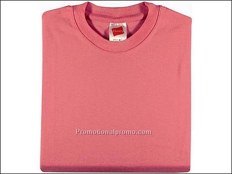 Hanes T-shirt Crew Neck Spicy, Candy Pink