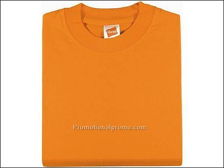 Hanes T-shirt Top-T S/S, Orange