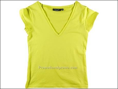Hanes T-shirt V-neck BeauTy, Citrus