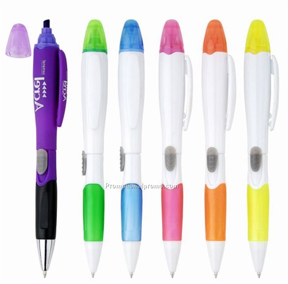 Highlighter Ballpoint Pen