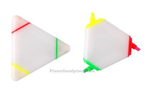 Triangular shape highlight