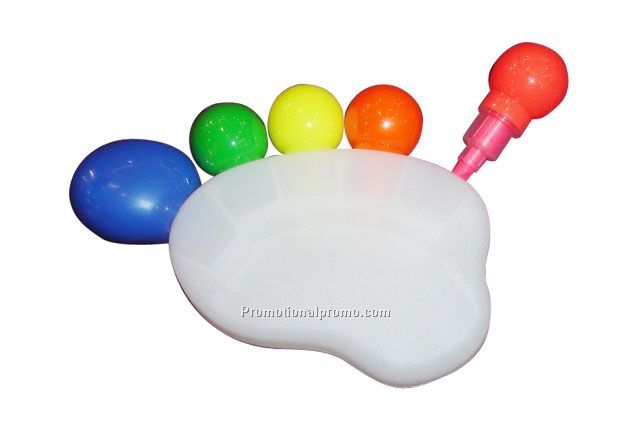 Foot shape Fluorescent Highlighters