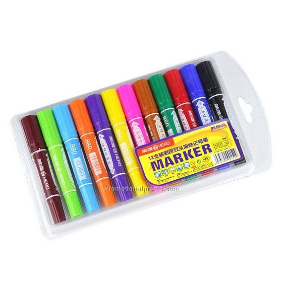 Full set 12 colors highi-end marker pen