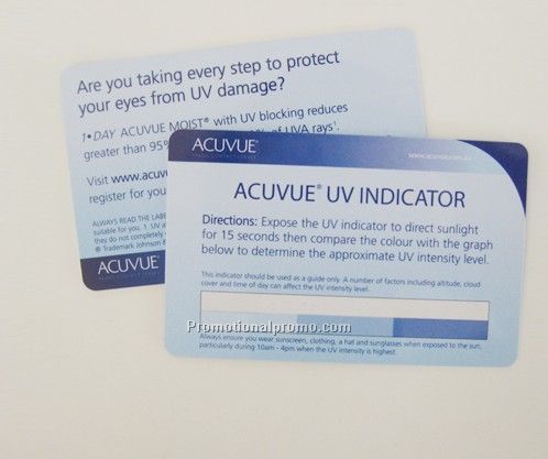 UV Testing Card