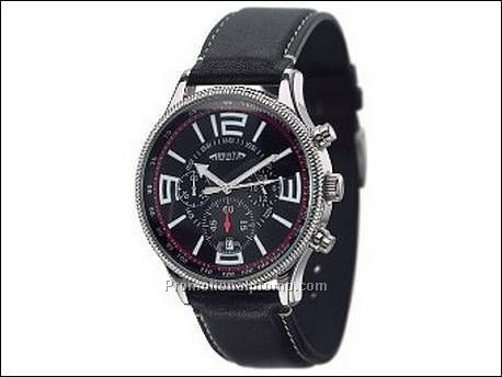 Horloge met roestvrij stalen kast...