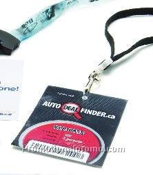 Lanyard with hangtag