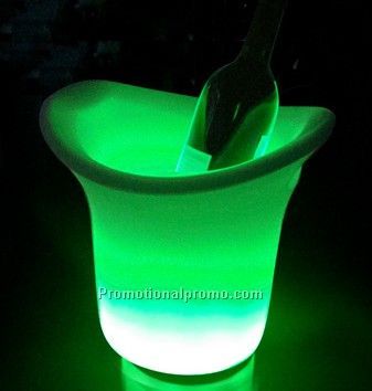 Colorful flashing RGB Led ice bucket