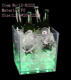 promotional Square LED ice bucket