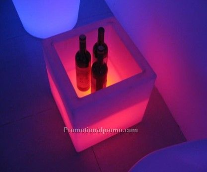 Plastic Large LED Ice Bucket