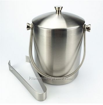 1L Double Wall Stainless Steel Ice Bucket