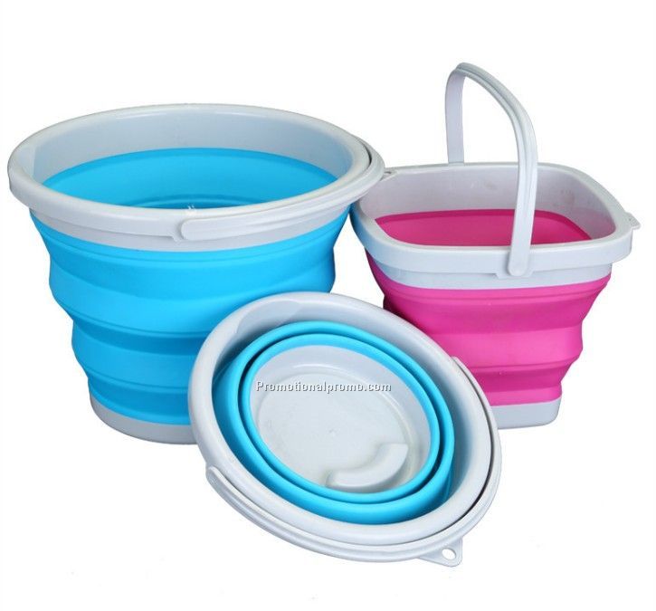 Custom Made Rubber Collapsible Bucket