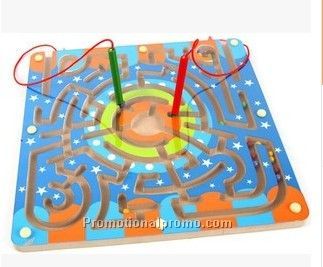Square / annular magnetic maze
