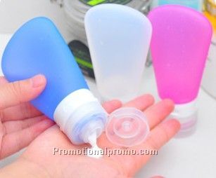 Silicone travel points bottling