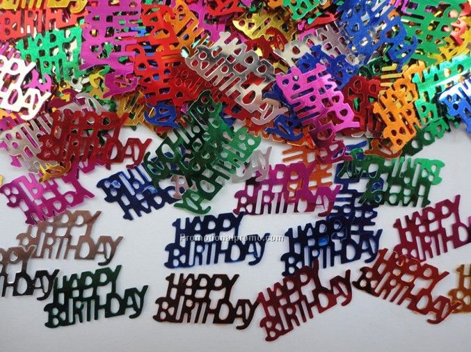 Happy Birthday Confetti