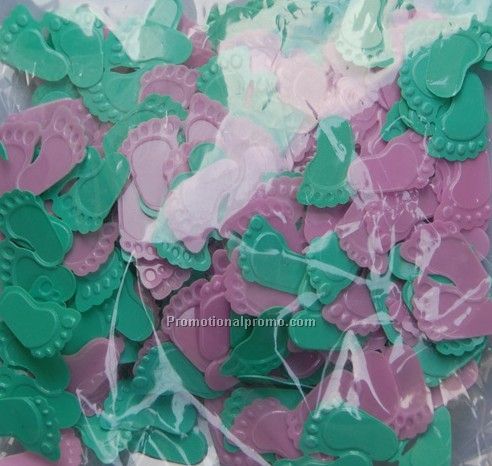 Lovely feet confetti