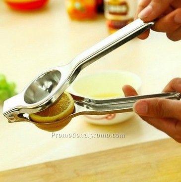 Stainless steel lemon squeezer