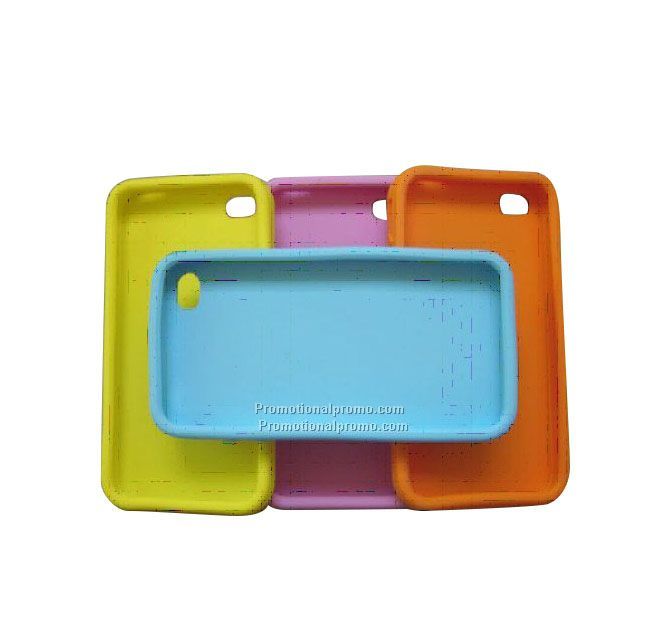 Silicone rubber case for Iphone 4G