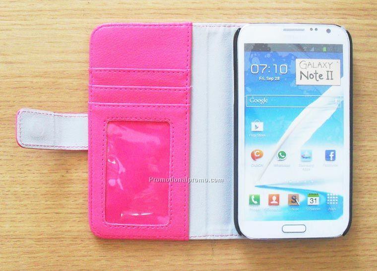 PU phone case with card holder