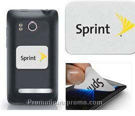 Adhesive Cellphone Cleaner, Promotional phone cleaner, microfibre screen cleaner