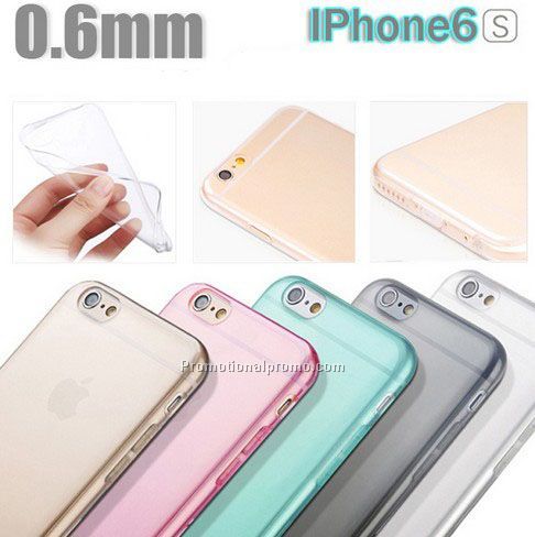 Ultra-thin TPU mobile phone sets, for Apple 6plus, transparent cell phone protective cover