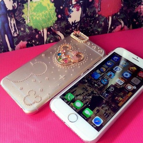Crystal mobile phone case, case for iphone 6