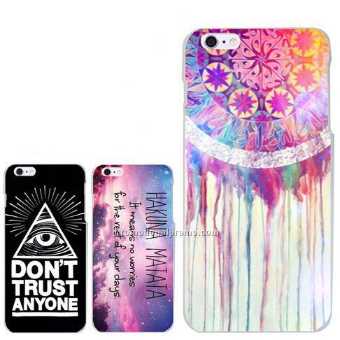 OEM logo image hard PC case for iphone 6 6 plus