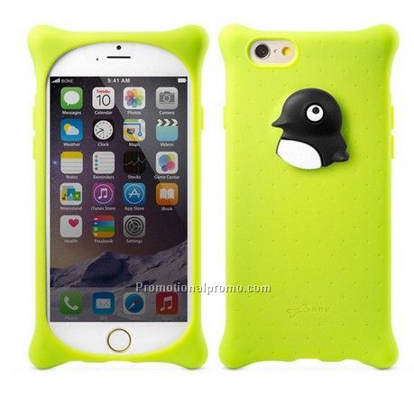 Cartoon silicon case for iphone 6 6plus