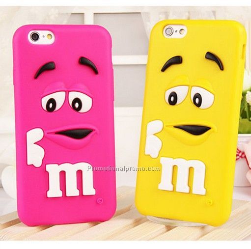 Cartoon silicon case for iphone 6 6plus
