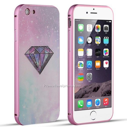 High quality bumper case for iphone 6 6plus, bumper back cover PC case for iphone