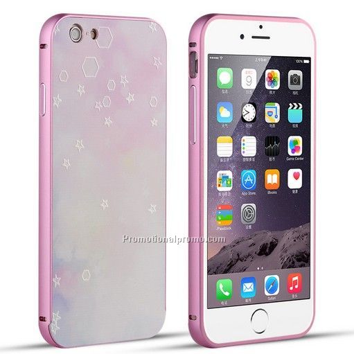 High quality bumper case for iphone 6 6plus, bumper back cover PC case for iphone