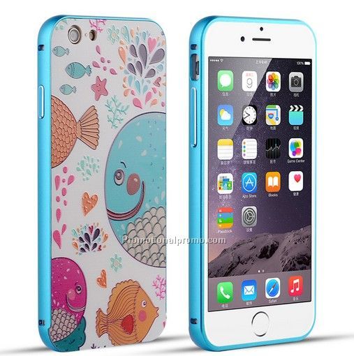 High quality bumper case for iphone 6 6plus, bumper back cover PC case for iphone