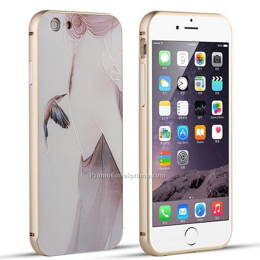 High quality bumper case for iphone 6 6plus, bumper back cover PC case for iphone