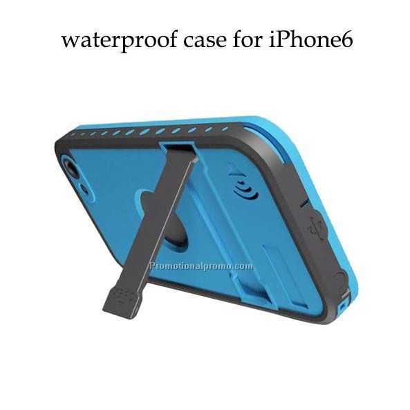 Multifunction waterproof case for iphone 6 6plus, bracket holder for iphone 6 6plus