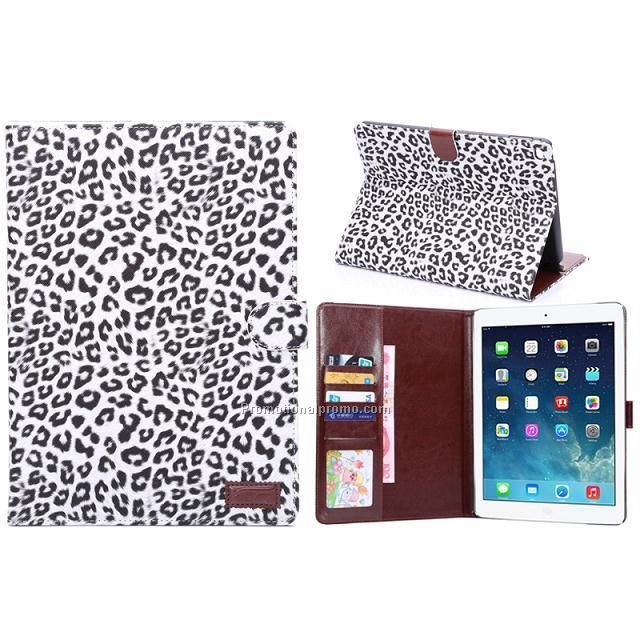 New leopard print bracket plug-in card case for ipad air 2