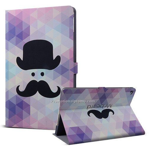 Bracket PU leather case for ipad