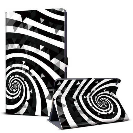 Bracket PU leather case for ipad