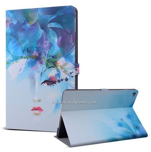 Bracket PU leather case for ipad
