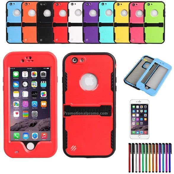 Soft silicon bracket case for iphone