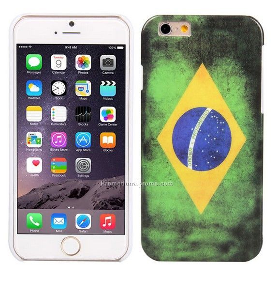 FLag hrad PC case for iphone 6