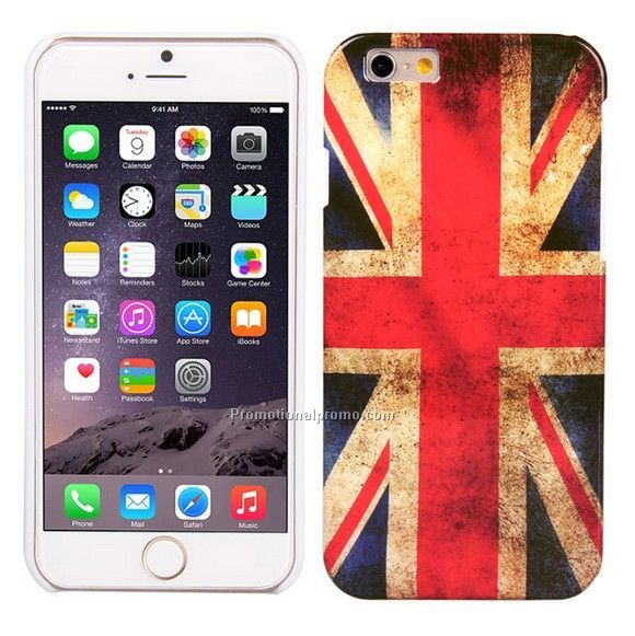 FLag hrad PC case for iphone 6
