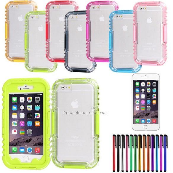 Waterproof TPU case for iphone 6 6plus