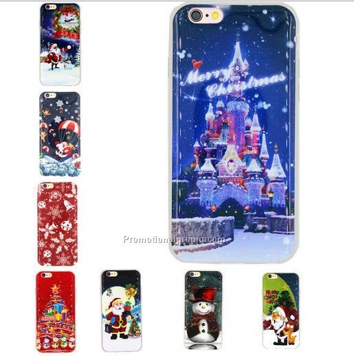 Soft TPU Christmas Mobile Phone Case